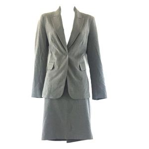 New York and Company Women Suits 2P Sz 4 Gray